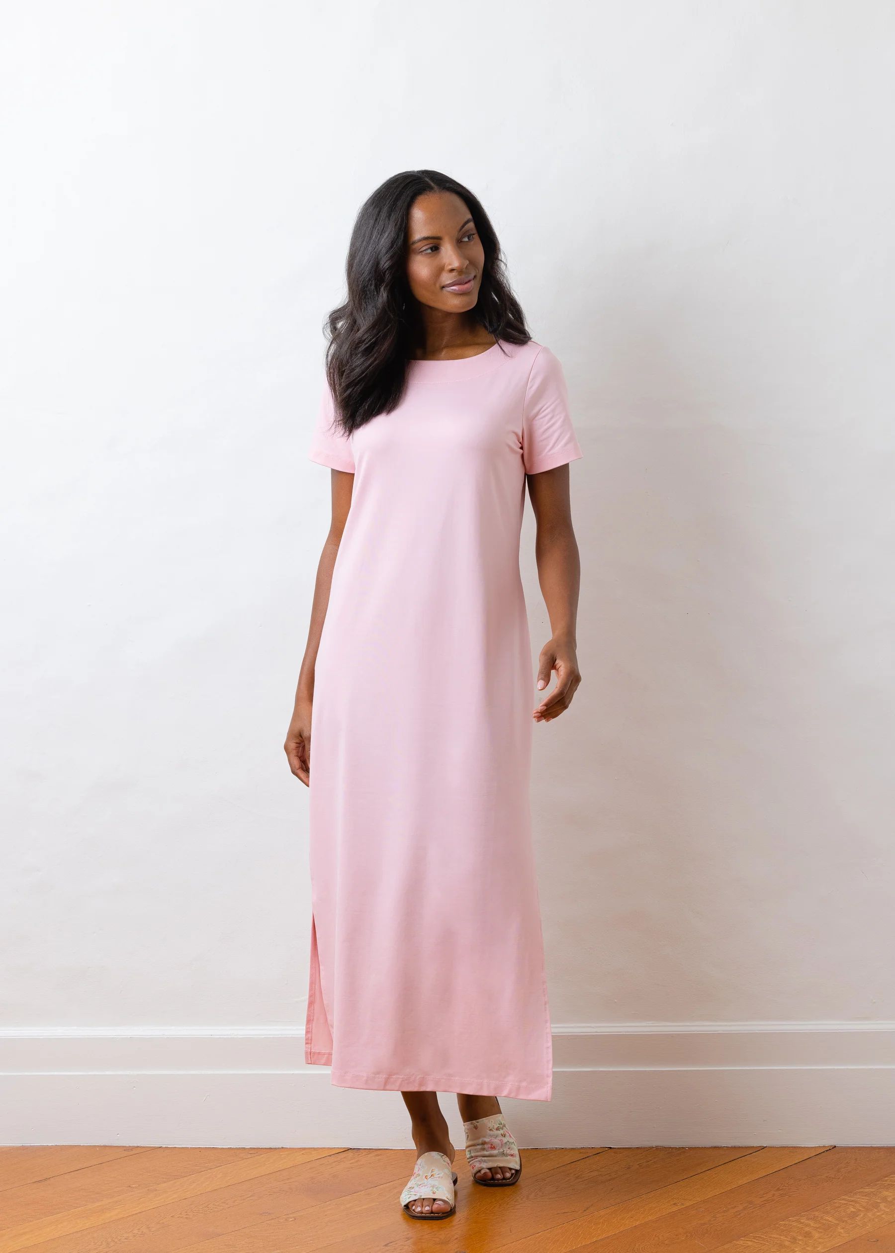Devon Dress in  
Pink | Dudley Stephens