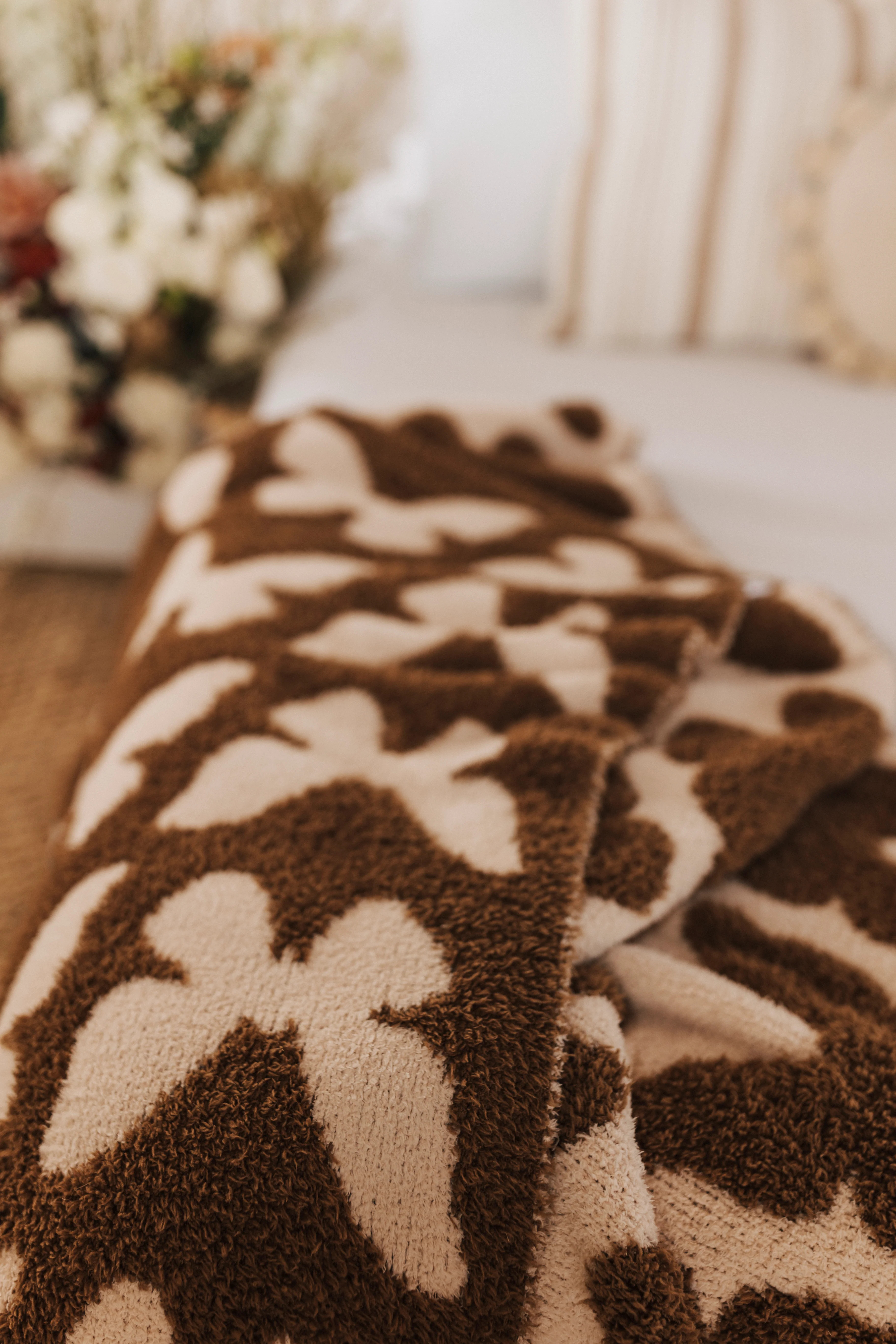 Brown Butterfly Blanket | Shop Staykation