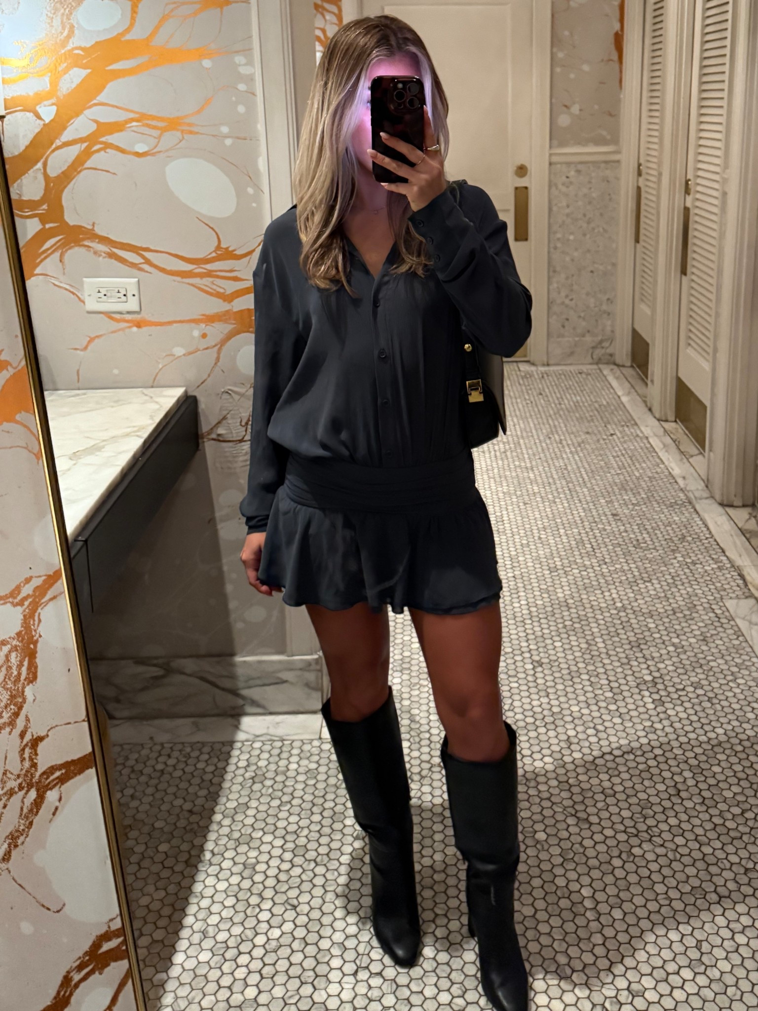 wearing XS