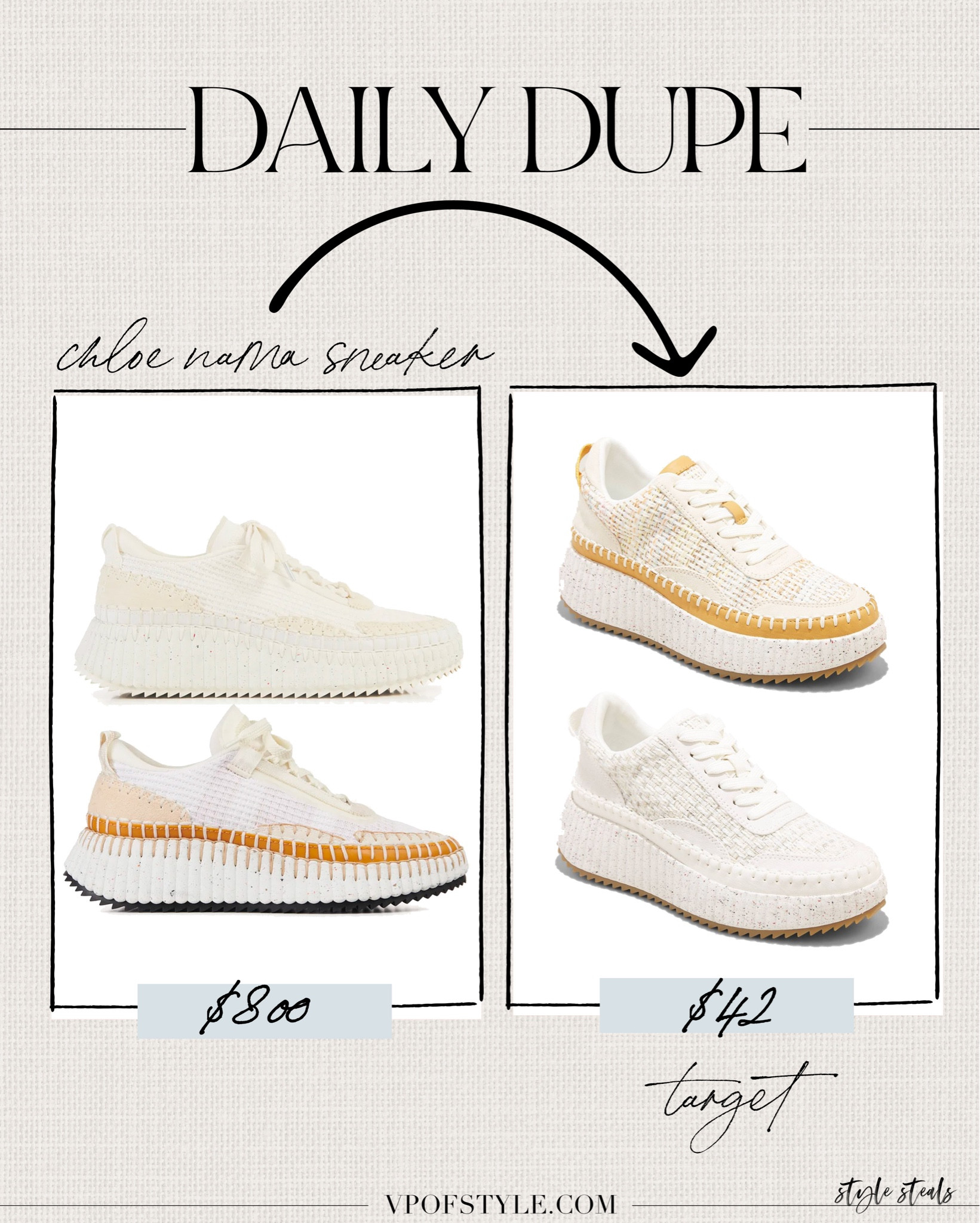 DAILY DUPES - VP of STYLE