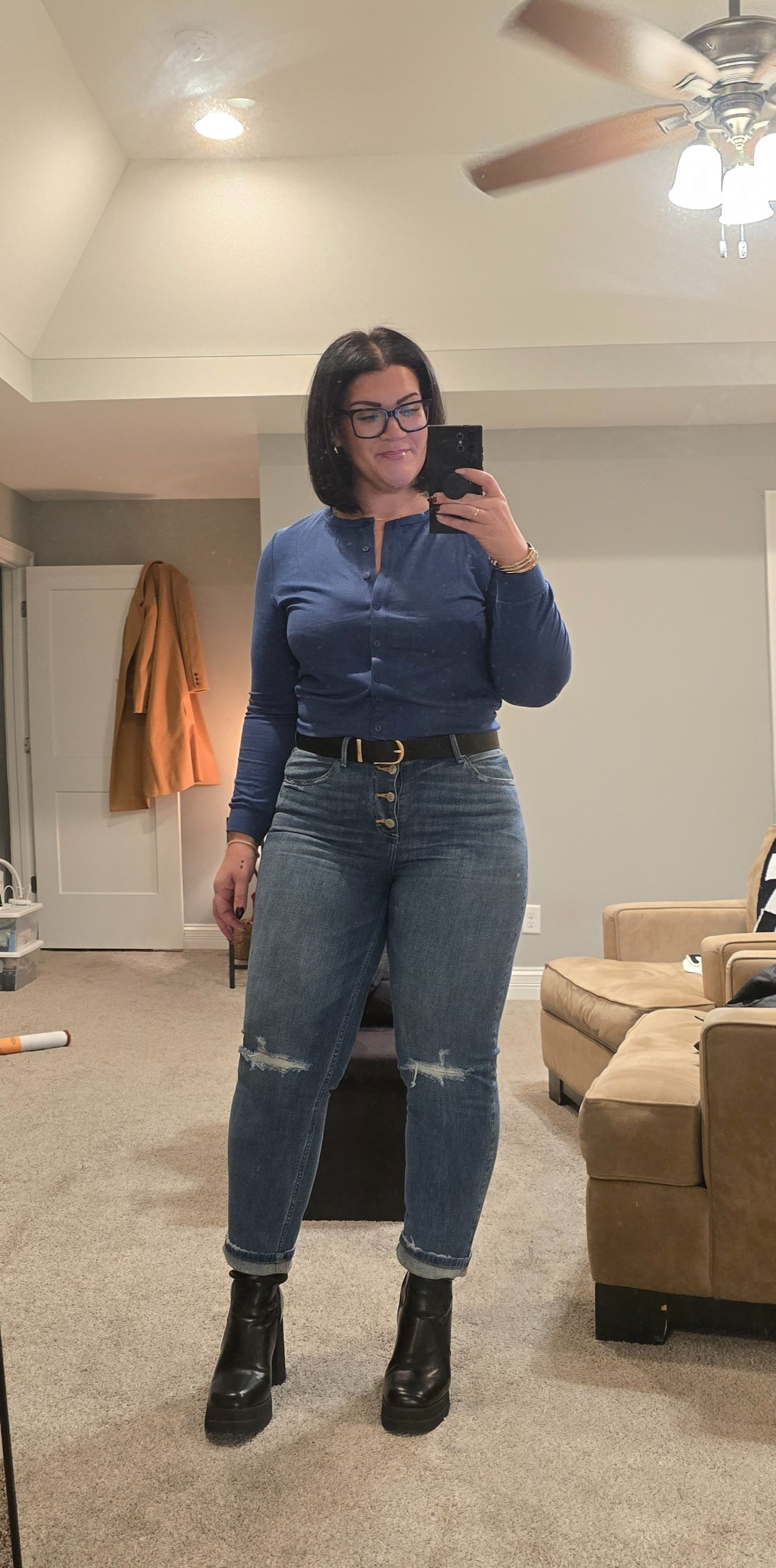 What I wore for Thanksgiving dinner with the family! 

#LTKootd #LTKMidsize #LTKOver40