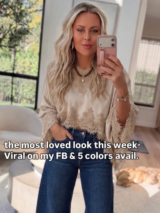 This top though 🤎 The lace detailing + silky fabric make it feel SO elevated, and it’s one of those pieces you can dress up or wear with denim like I did here. Plus, it comes in more colors! ✨

lace top, satin top, fall outfit, Anthropologie top, women’s blouse