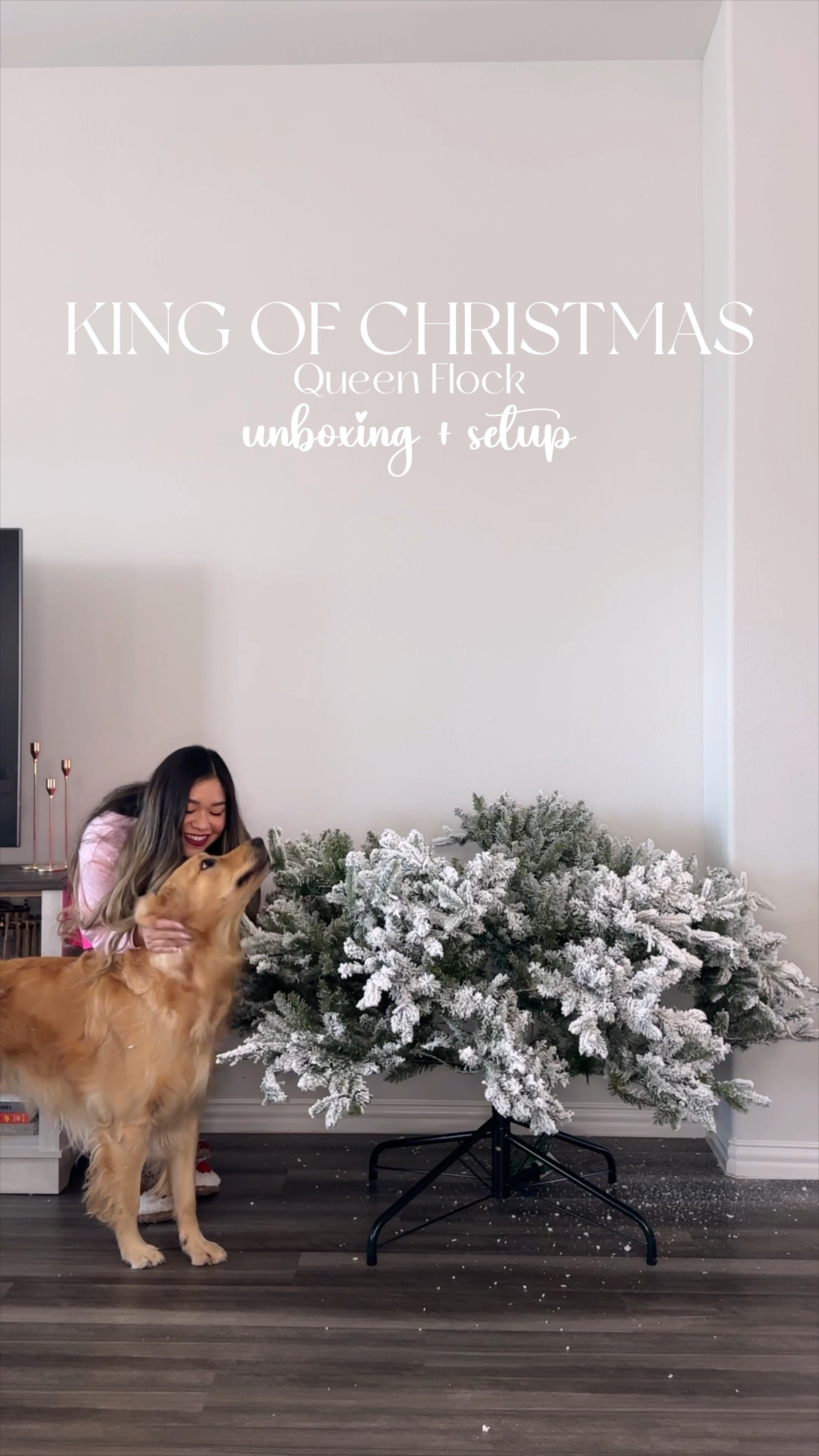POV: You’re a Christmas girly and it’s November 1st so it’s finally socially acceptable to deck the halls

Jk, my Christmas tree has been up for weeks now 🙃🙈

Completely, jaw-droppingly (not technically a word but 🤷🏻‍♀️) IN LOVE with our new 8' Queen Flock pre-lit Christmas tree from @kingofchristmas 😍😍 It literally looks like a winter wonderland scene straight out of a Hallmark Christmas movie, and it’s not even decorated yet. ✨

Linking my tree, holiday sweater, hot pink ruffled shorts, and reindeer slippers on my @shop.LTK storefront 🎄

#LTKhome #LTKSeasonal #LTKHoliday