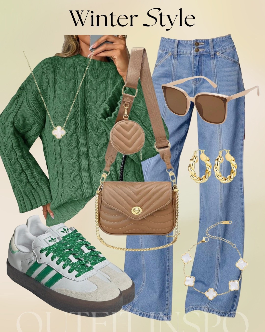 Use 62IUPIIZ to save 50% off the sweater! 💚

#LTKootd #LTKgrwm #LTKSaleAlert