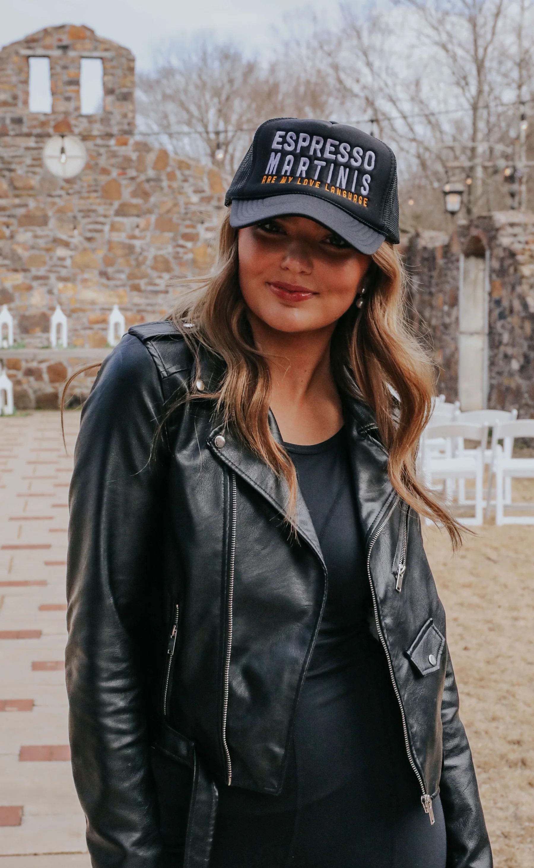 friday + saturday: espresso martinis trucker hat | RIFFRAFF