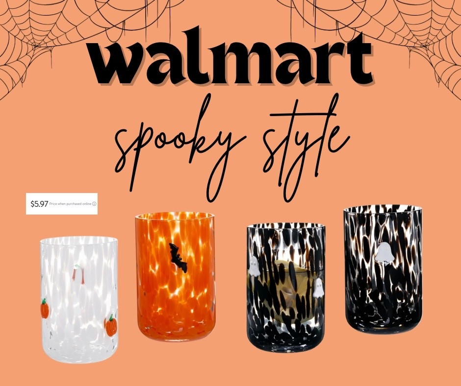 👻🎃 Spooky sips, Walmart style! These Halloween drinking glasses are only $5.97 and the cutest way to serve up festive drinks all season long. 🕷️✨

Perfect for parties, cozy nights in, or just adding a little haunted charm to your everyday routine.

🛒 Tap to grab yours before they vanish!

#LTKHome #LTKSeasonal #LTKFindsUnder50