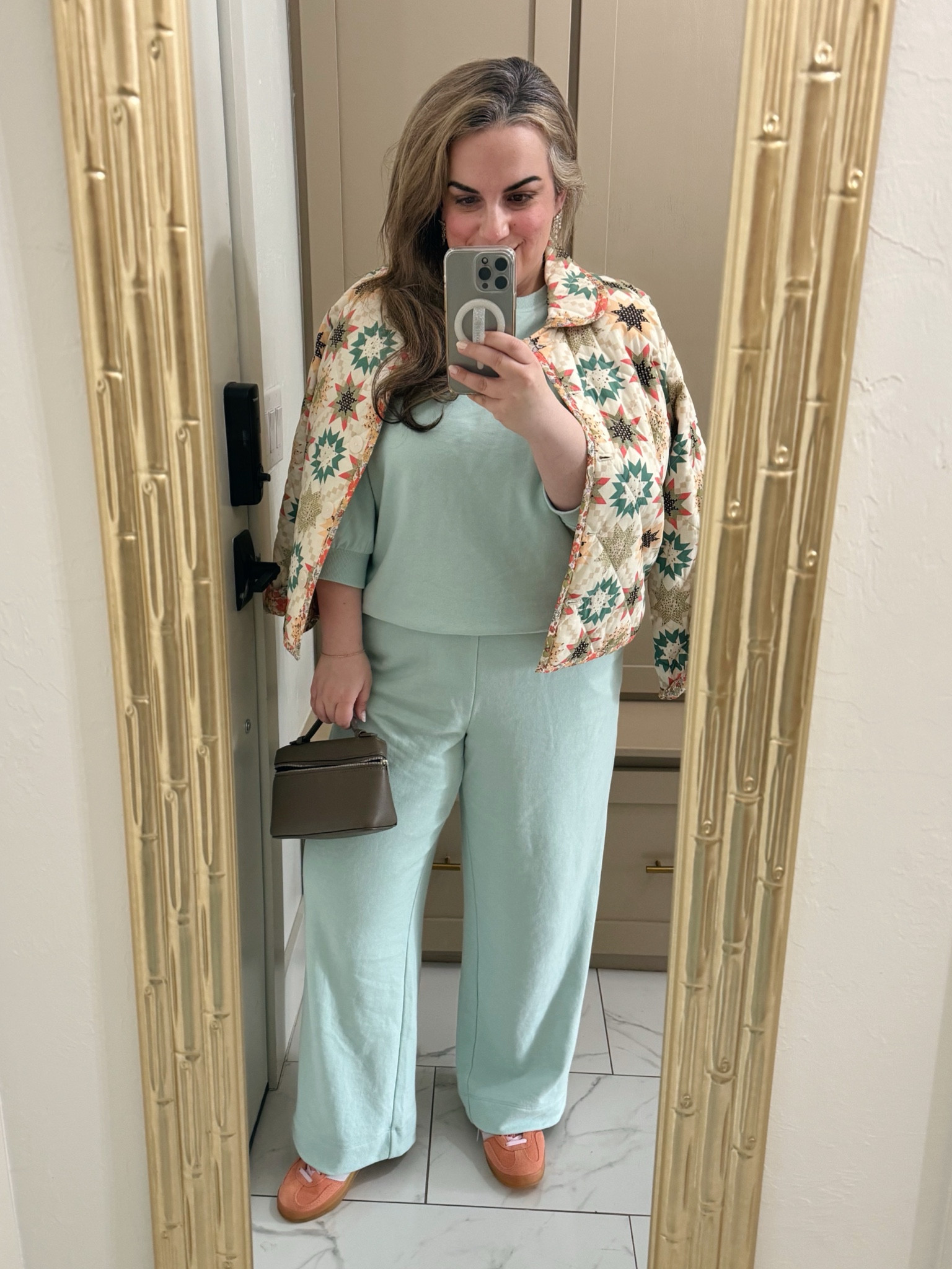 Loving this mint green matching set! It’s the perfect light sweatshirt material for transitional Spring weather!

Target Amazon quilted jacket designer look for less Adidas samba gazelle Nordstrom CZ crawler earrings

#LTKmidsize #LTKfindsunder50 #LTKover40