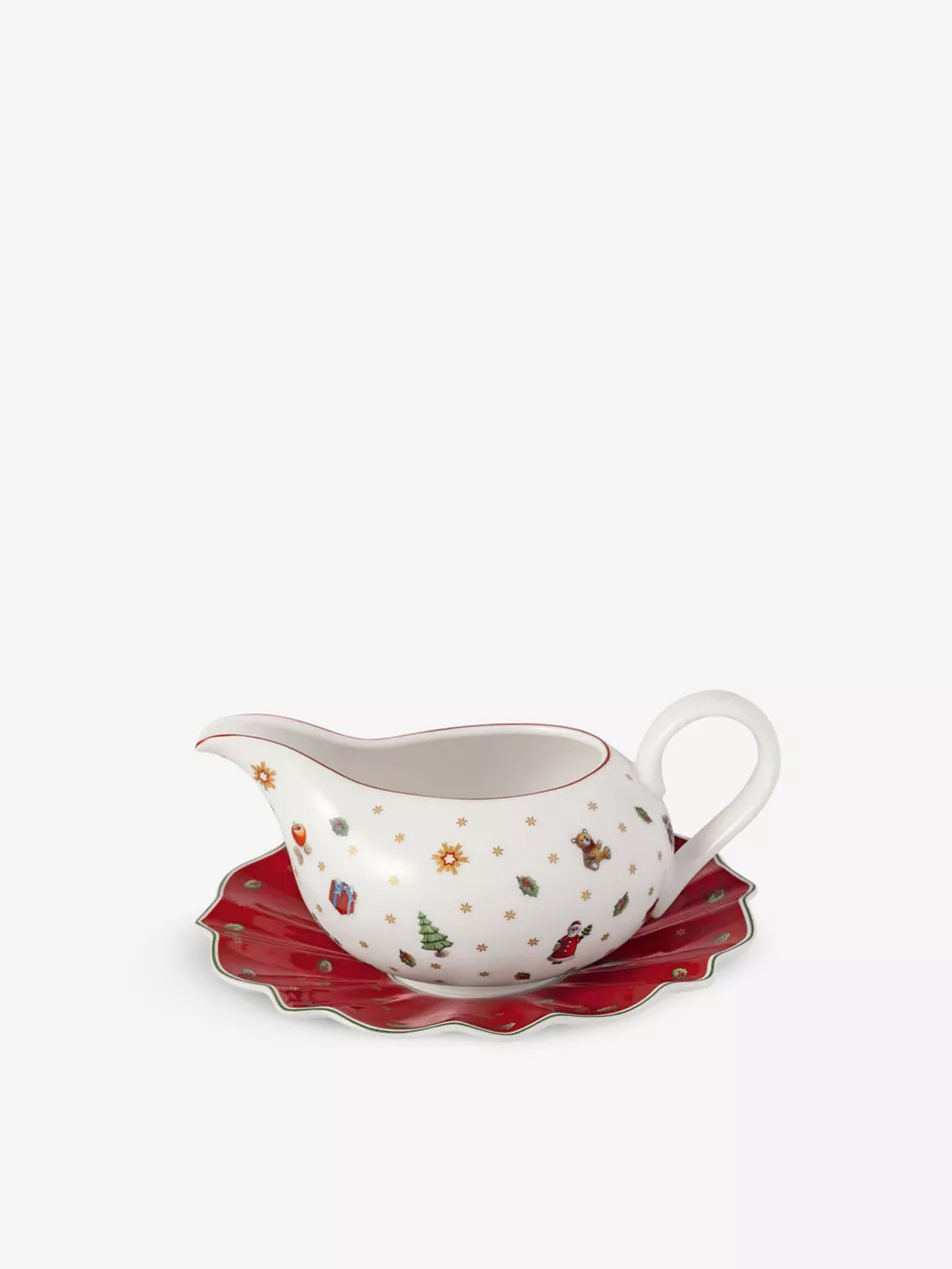 Toy's Delight porclain sauce boat and saucer 20cm | Selfridges