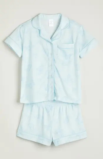 Kids' Print Two-Piece Short Pajamas | Nordstrom