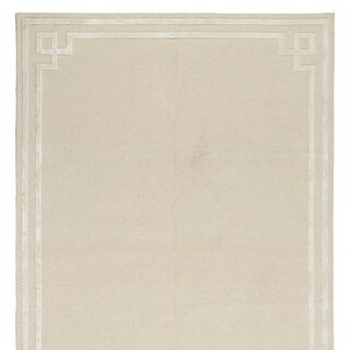 Greek Key Border High-Low Rug | Frontgate | Frontgate