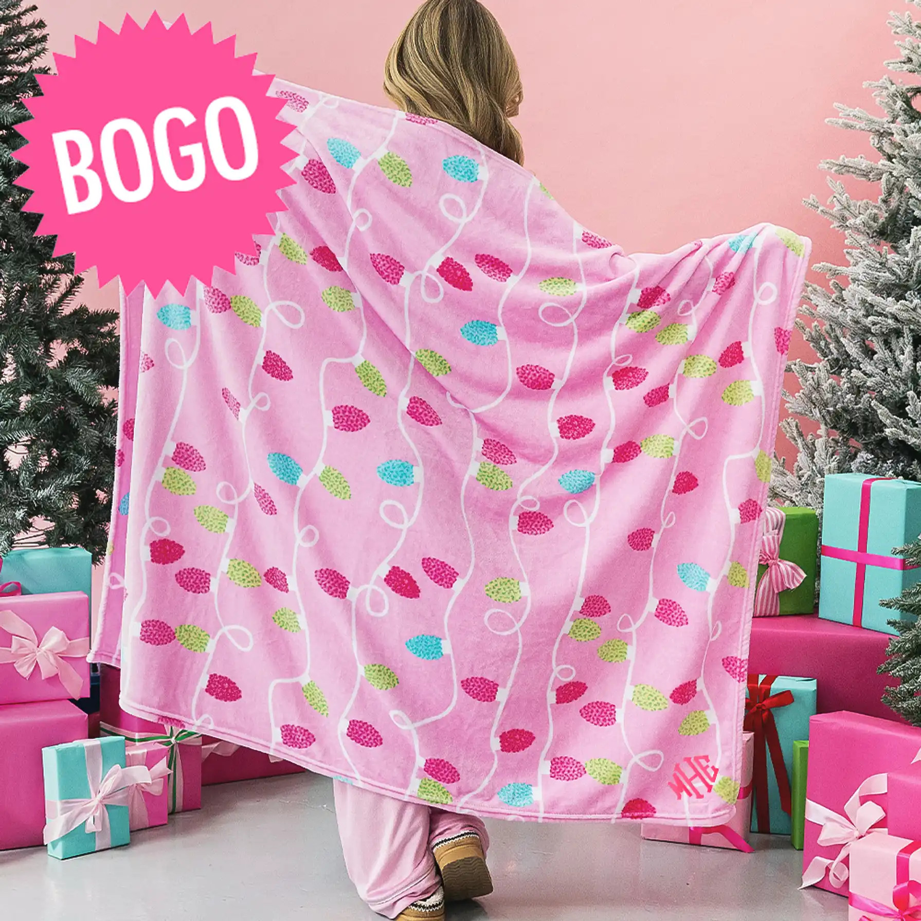 Personalized Plush Blanket | Marleylilly