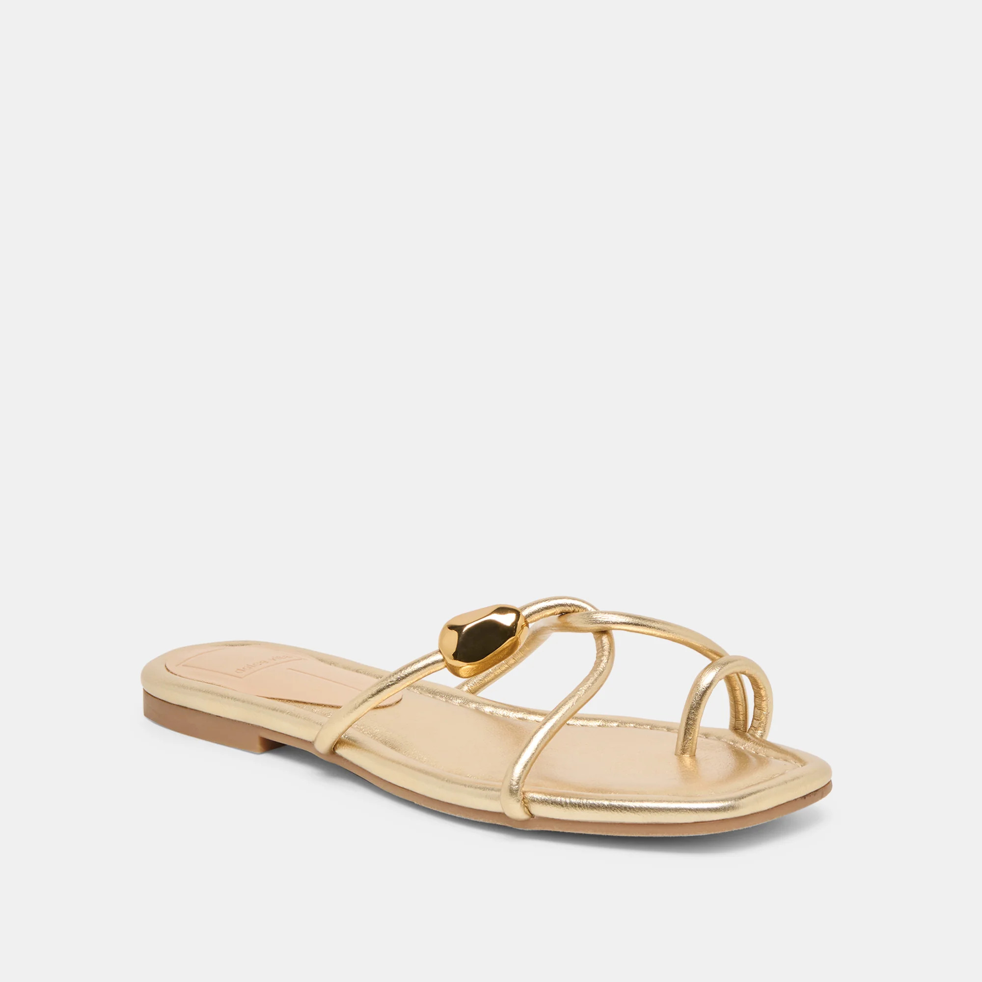 Louiz Sandals Gold Stella | DolceVita.com
