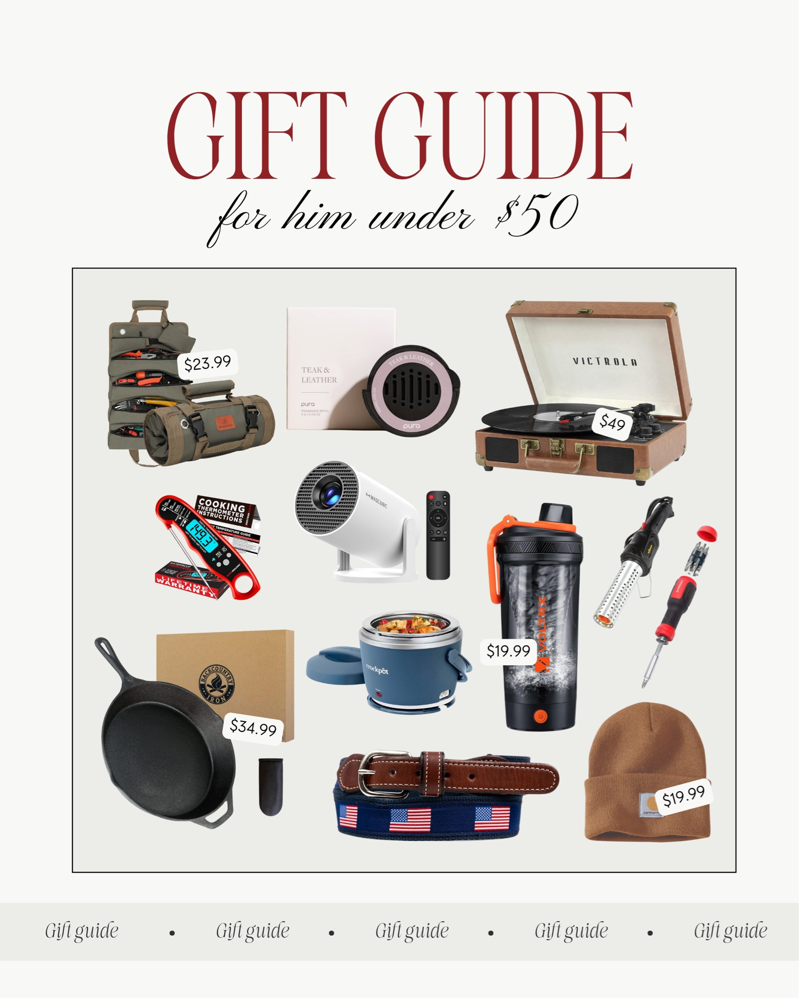 Gift // gift guide // gifts for him // husband // dad // father // son // father in law // brother // tech // travel // grill // outdoor // diy // men // men’s // son in law

#LTKGiftGuide #LTKCyberWeek #LTKHoliday