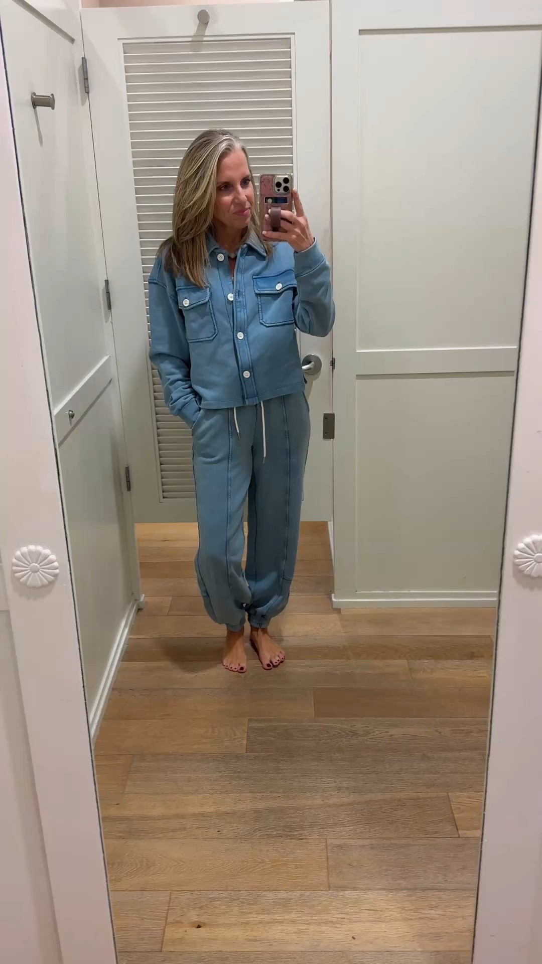 Today everything is 55% off at LOFT! 
I’m wearing XS tops/sweaters, XS in the blue joggers, 26 in cords, 26P in jeans, 2 dress 

#LTKOver40 #LTKSaleAlert #LTKFindsUnder100