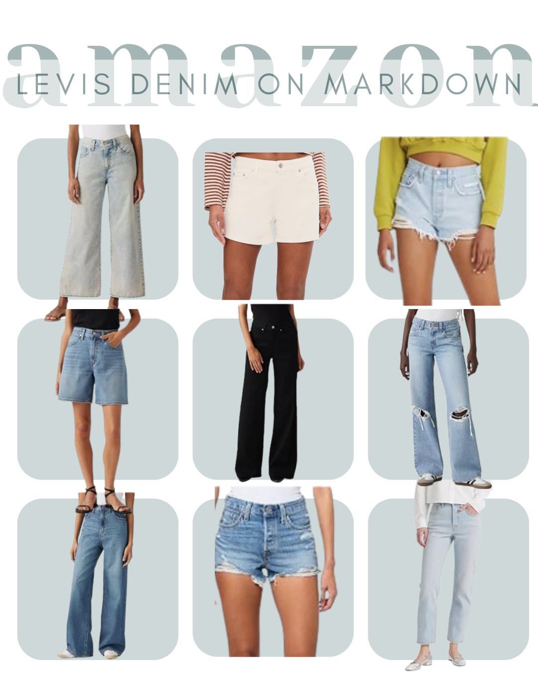 The Big Spring Sale has begun and Amazon has SO many Levis on sale! GREAT styles for under $30!  

 #LTKootd #LTKmomlife #LTKSaleAlert