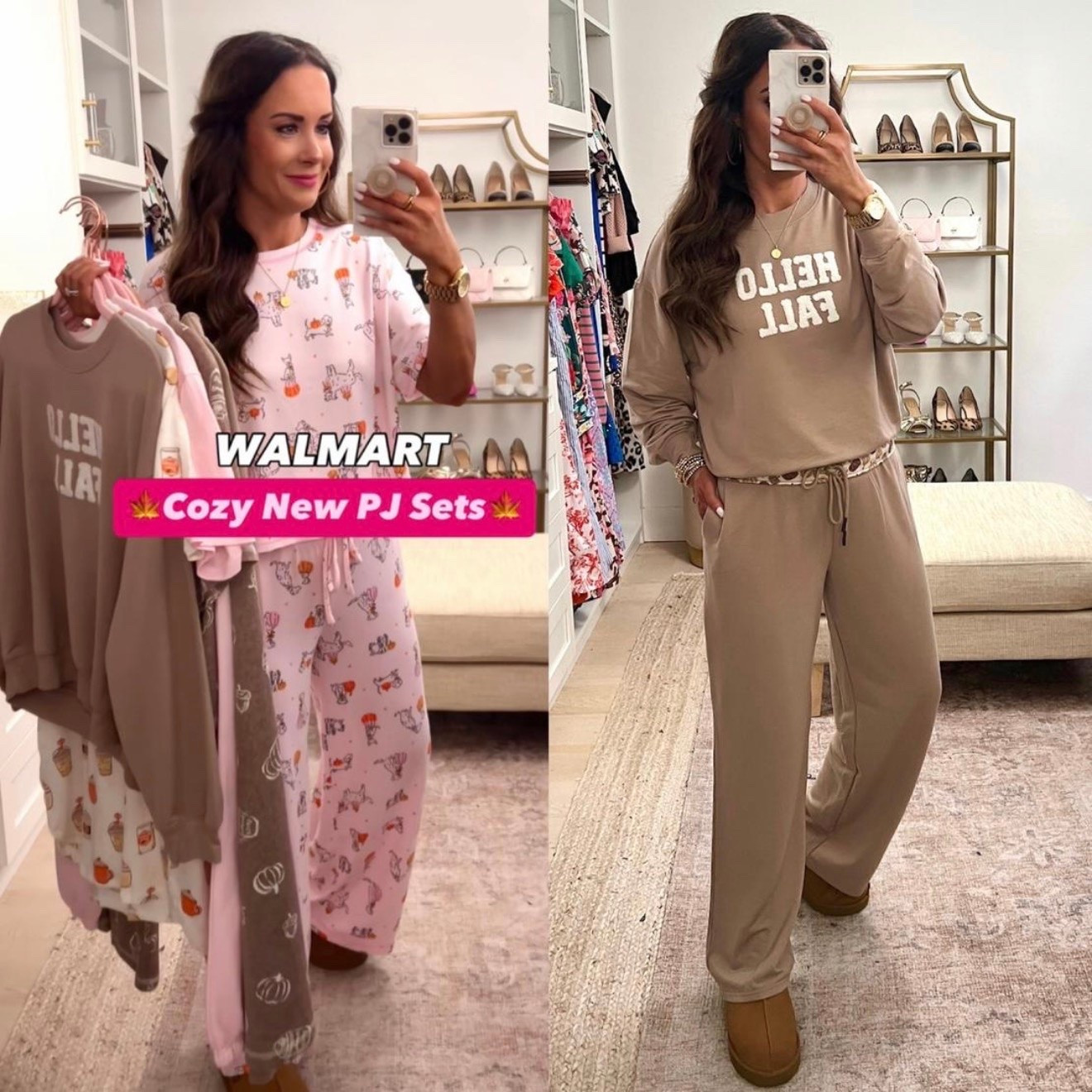 Scroll to shop! Cutest fall PJ sets and more! 🍁Follow for more!