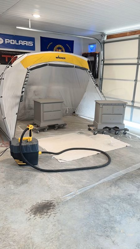 My favorite paint sprayer and spray tent! This is the Wagner Flexio 5000 sprayer and the Wagner large spray tent. If you are looking into spraying furniture, I highly recommend these two! 
#furniturepainting #paintsprayer #spraytent #furnitureflipping

#LTKhome #LTKsalealert #LTKover40