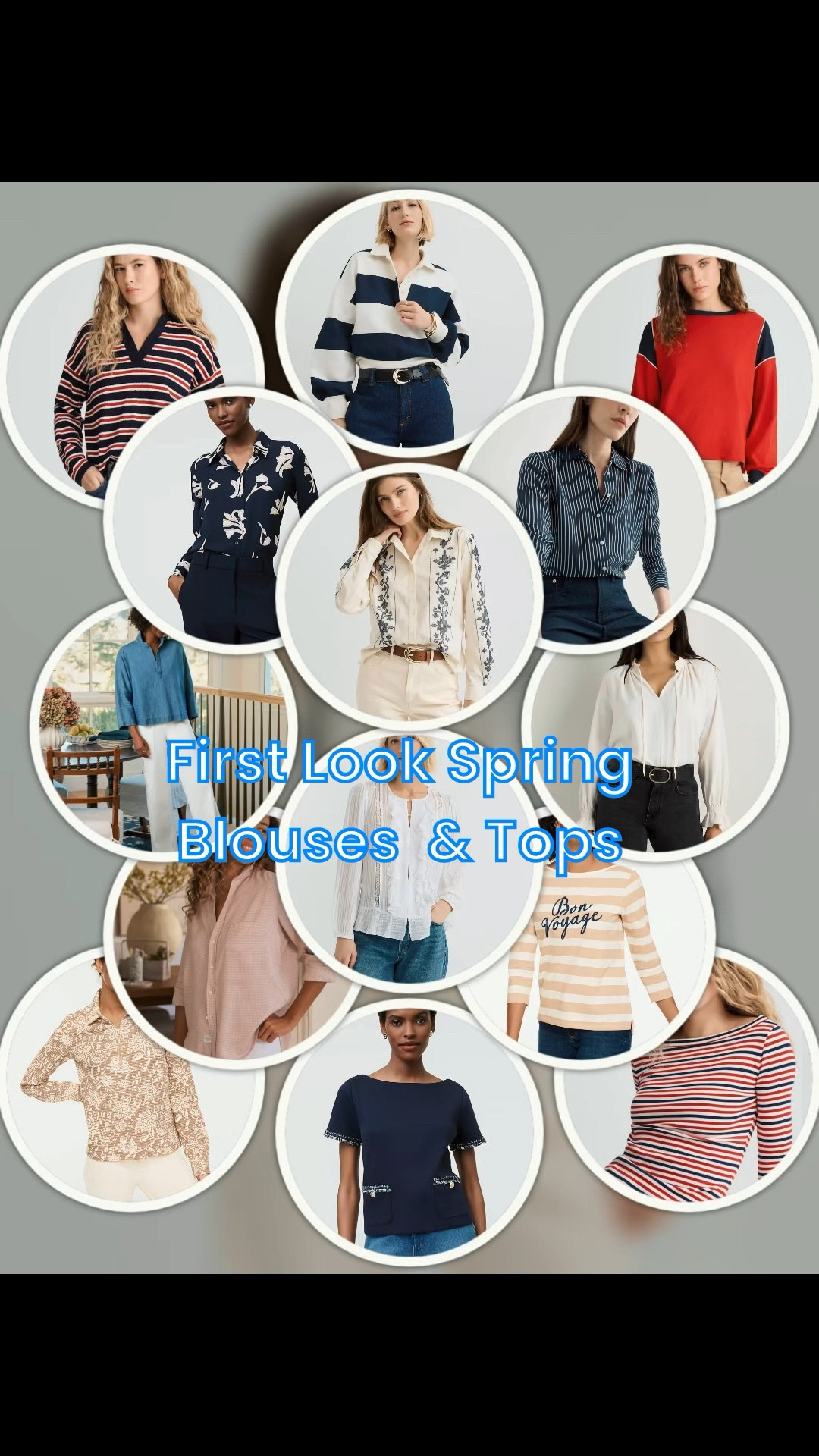 As the snow and temperatures  fall, escape into Spring with these cheerful tops! 

#LTKOver40 #LTKTravel #LTKootd