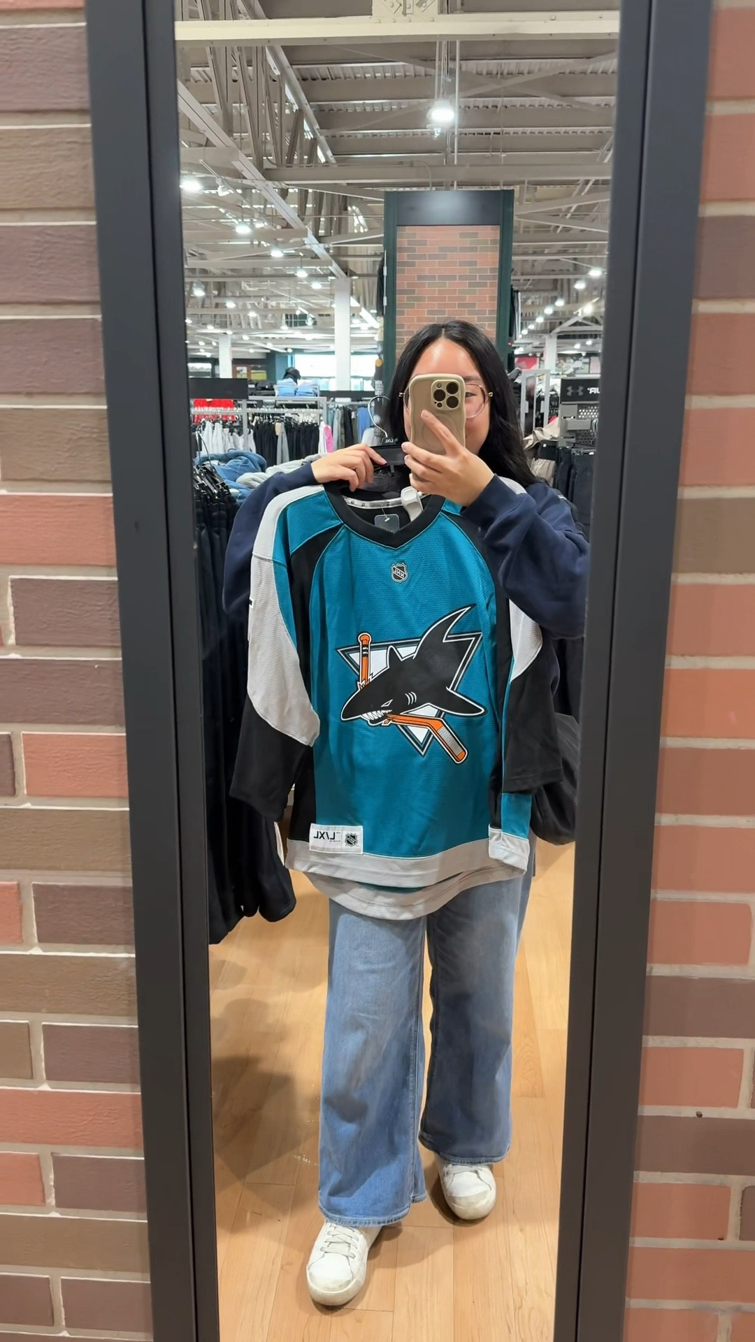 One perk of being petite is you can wear kids clothes 😬 

Do I need this youth replica Celebrini jersey or do I splurge for a better quality one?