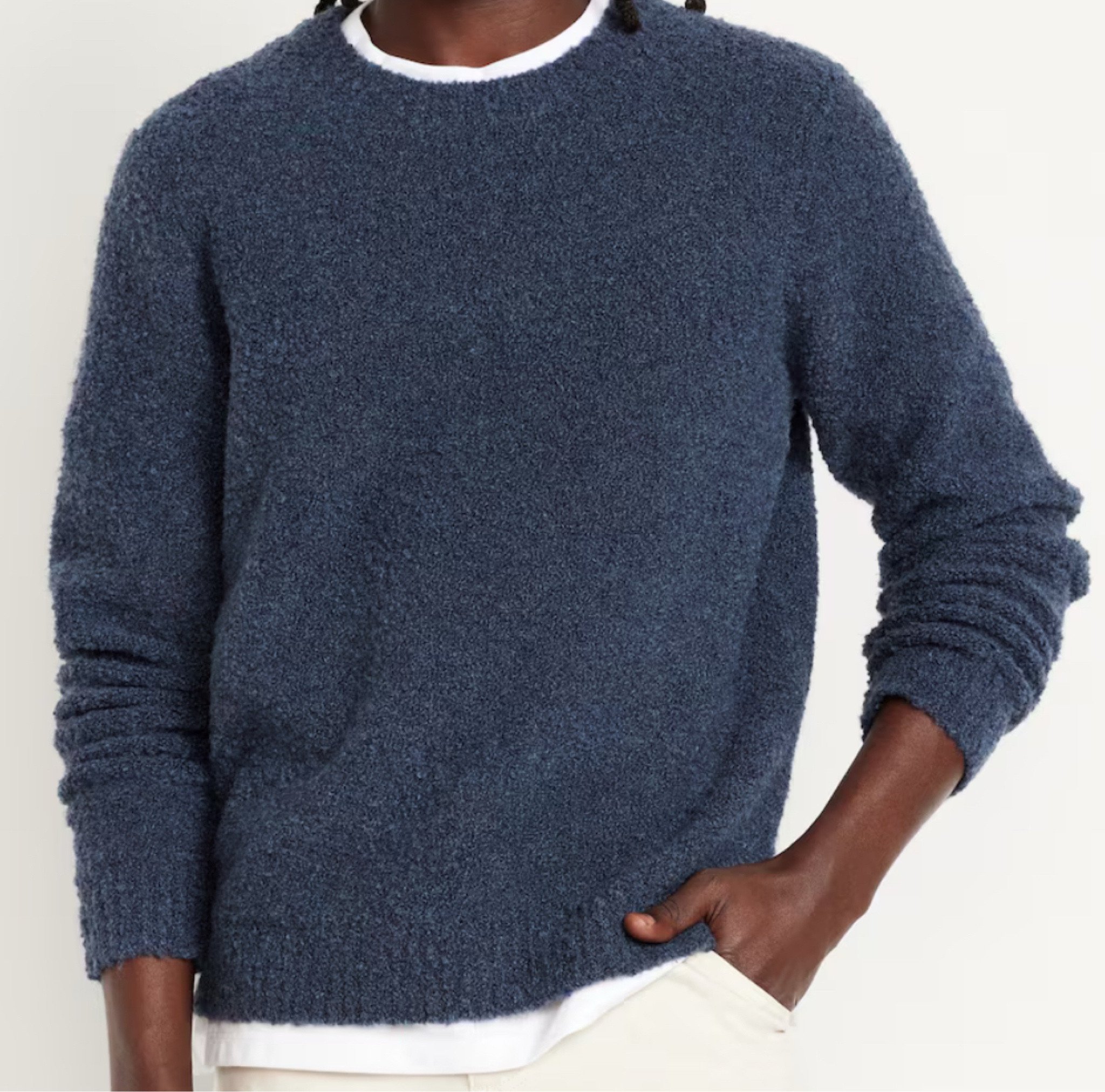 just bought this sweater for 30 bucks and i absolutely love how it brings in texture to my outfits! 

#LTKGiftGuide #LTKHoliday #LTKFindsUnder50