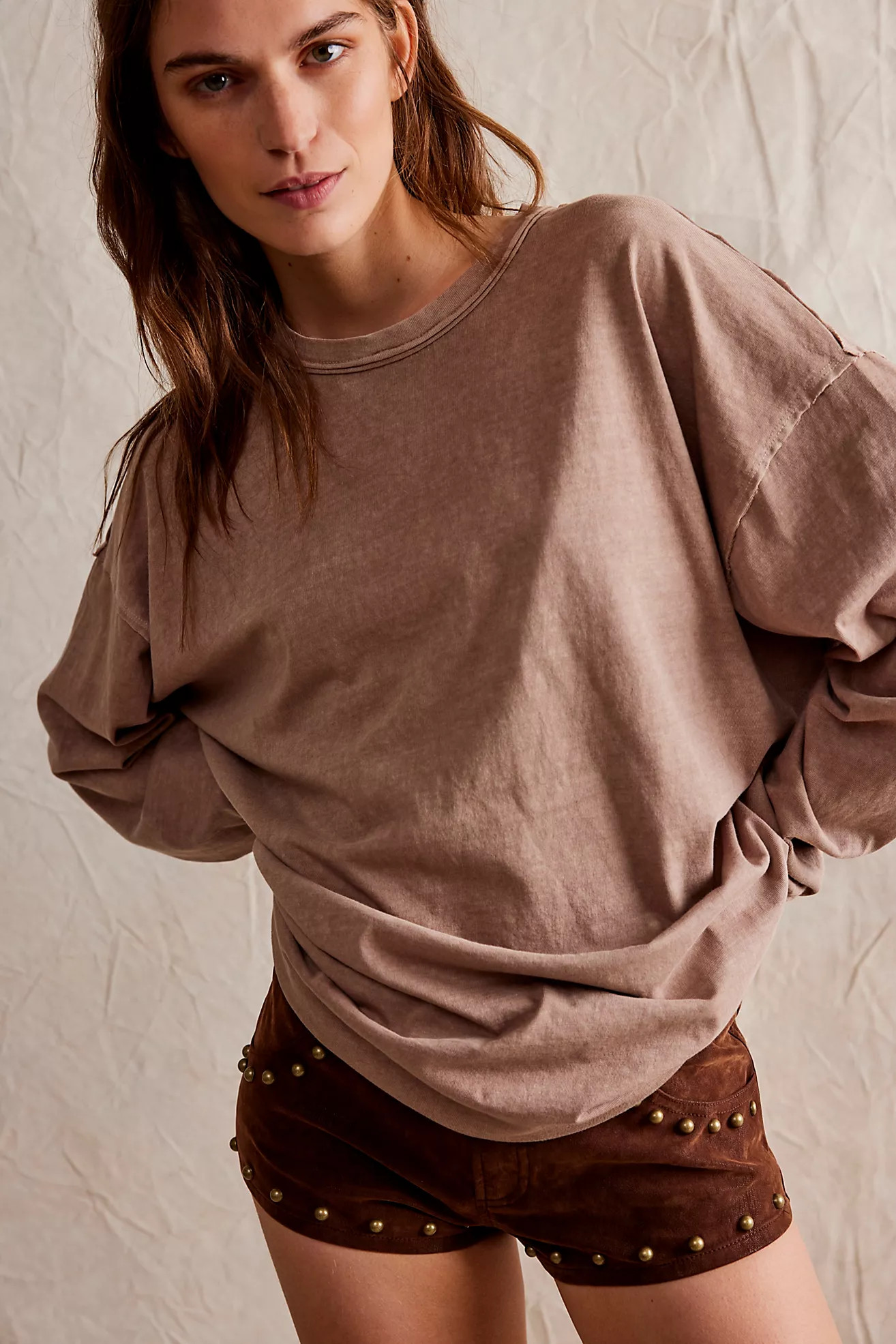 We The Free Ellen Long-Sleeve Tee | Free People (Global - UK&FR Excluded)