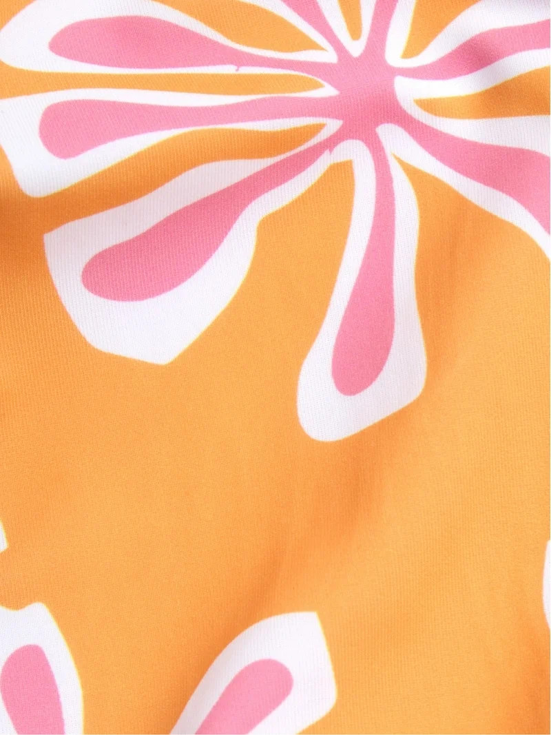 Jessica Simpson Toddler Girl Swimsuit Set with Shorts, 3- Piece Set, Sizes 2T-4T | Walmart (US)