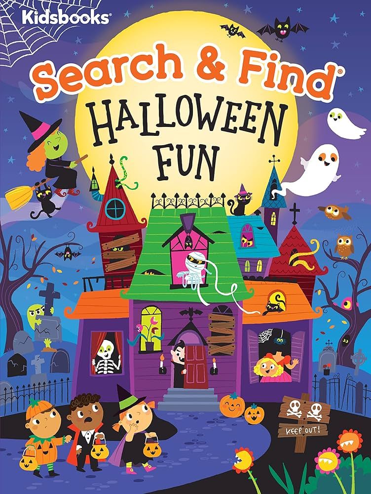 Search & Find: Halloween Fun-Search for Ghostly Ghouls, Creepy Creatures, Eerie Objects and More ... | Amazon (US)