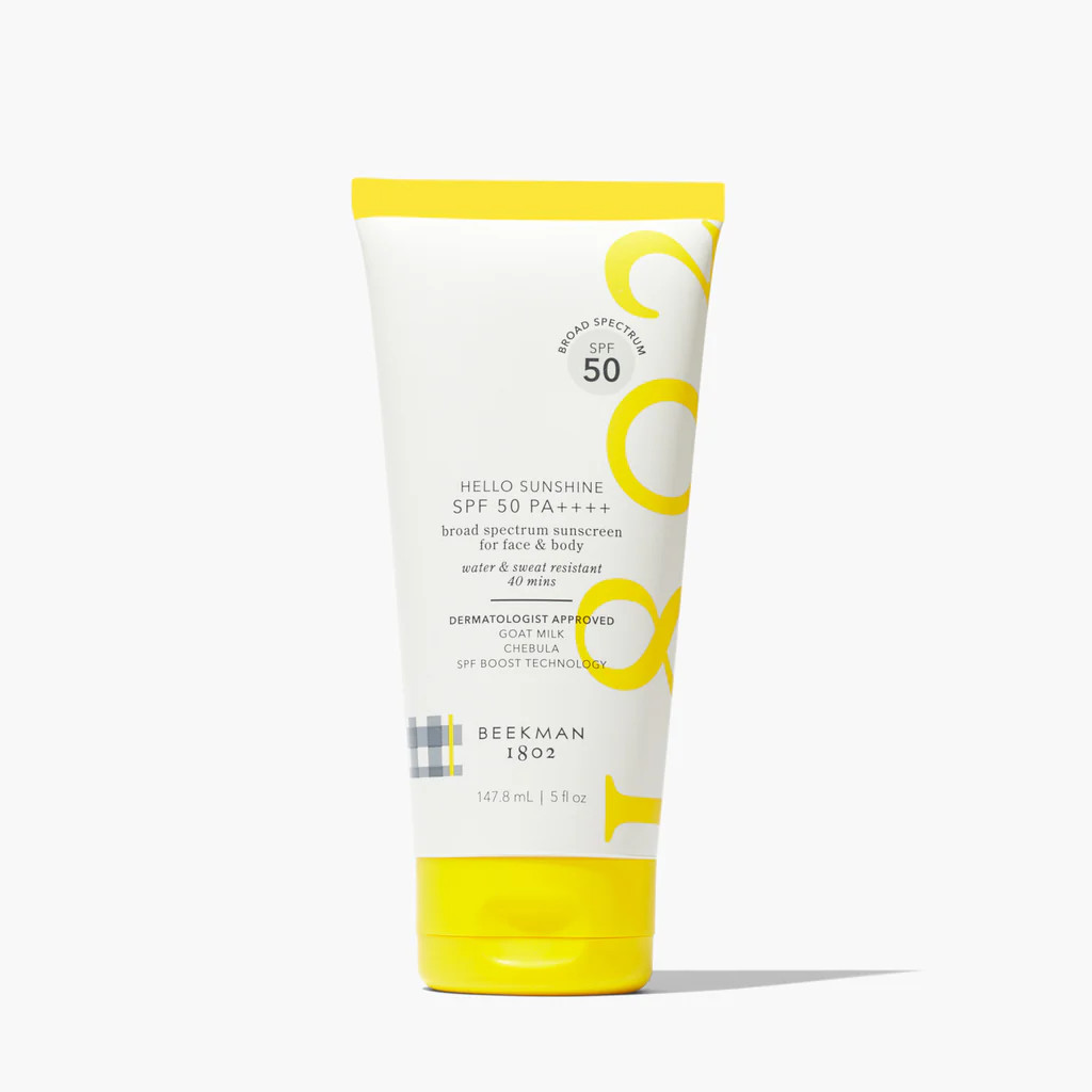 Hello Sunshine SPF 50 Sunscreen for Face & Body | Beekman 1802