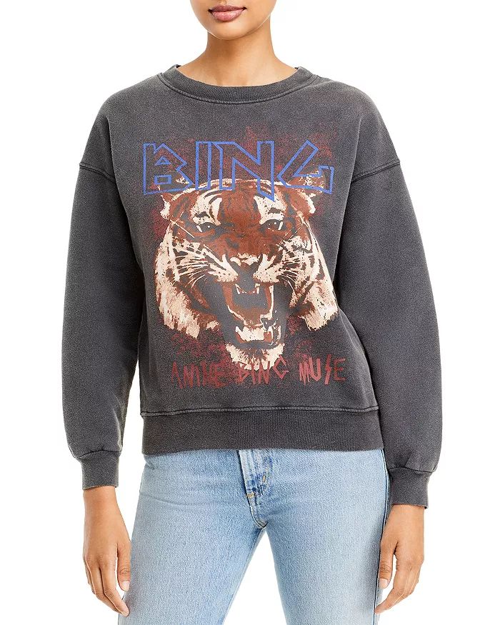 Anine Bing Tiger Graphic Sweatshirt Back to results -  Women - Bloomingdale's | Bloomingdale's (US)