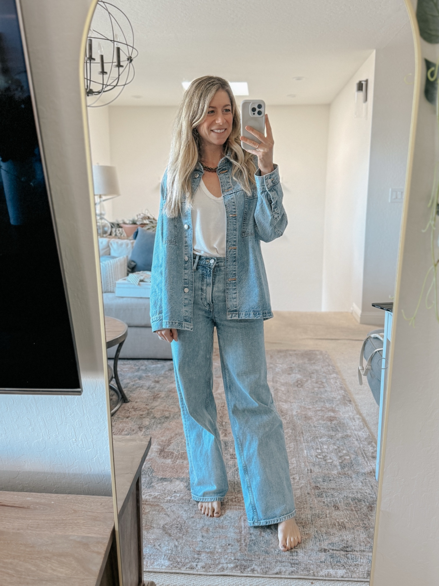 denim on denim

#LTKSeasonal