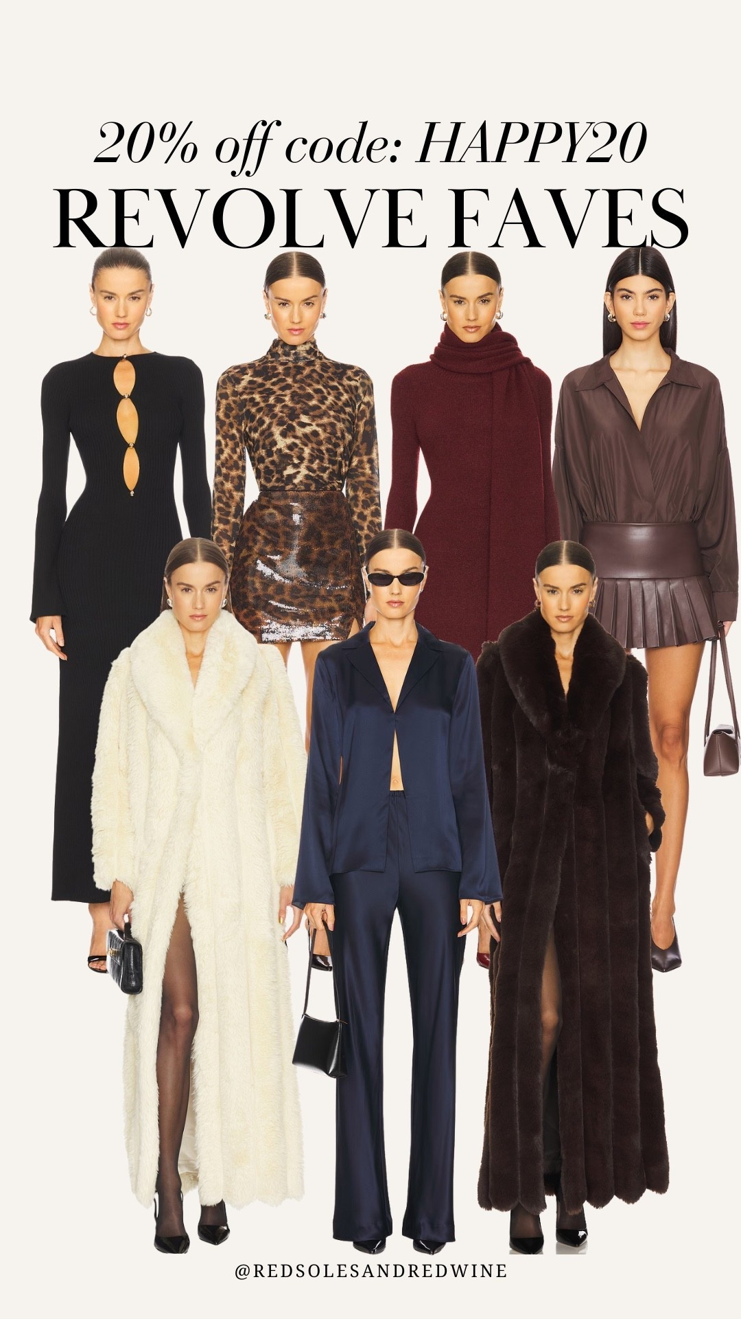 20% off site wide at Revolve!! Some of my top picks for winter style. Use code HAPPY20 

#LTKSaleAlert