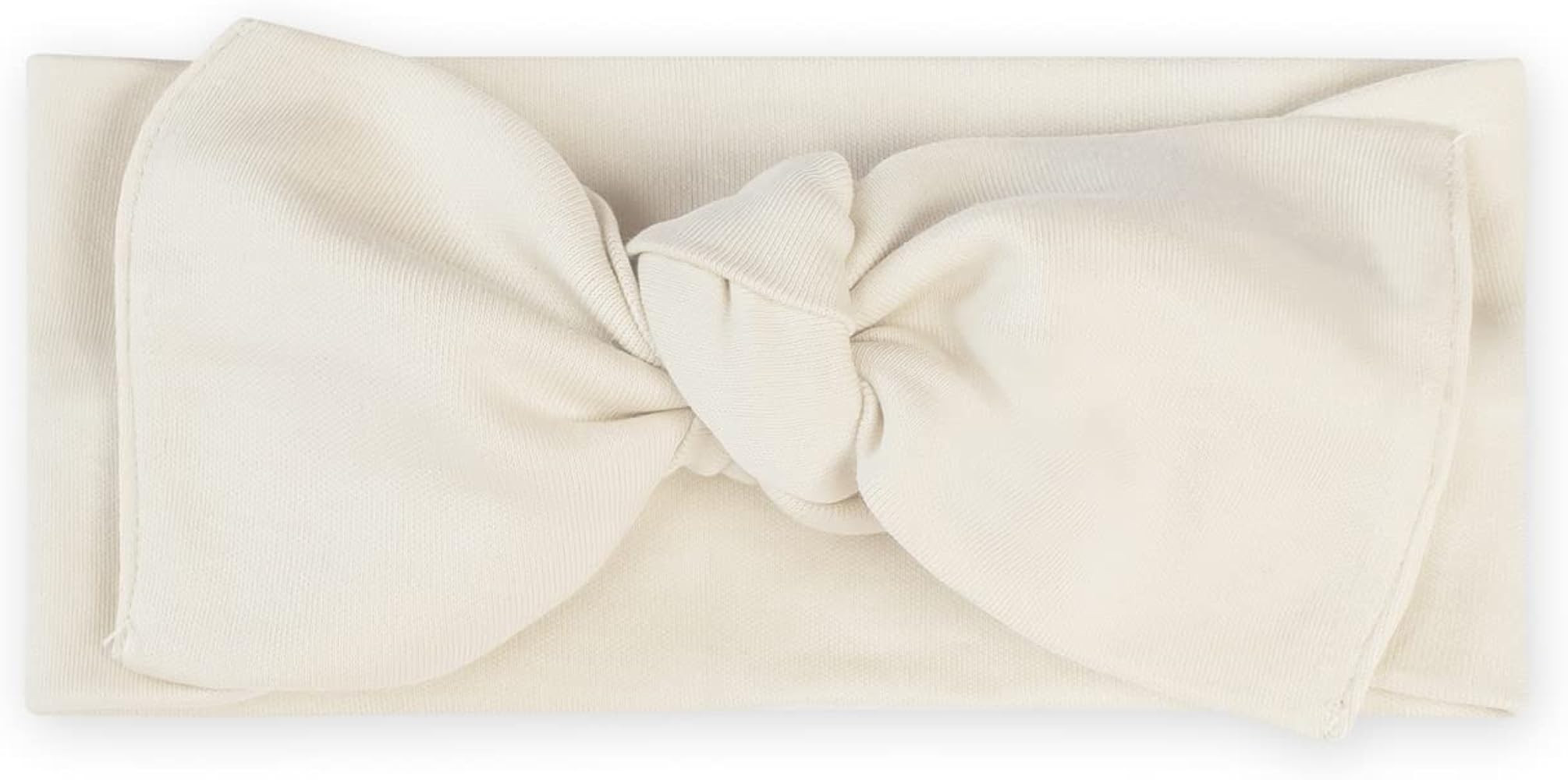 Colored Organics Baby Organic Cotton Hattie Bow Wrap Headband | Amazon (US)