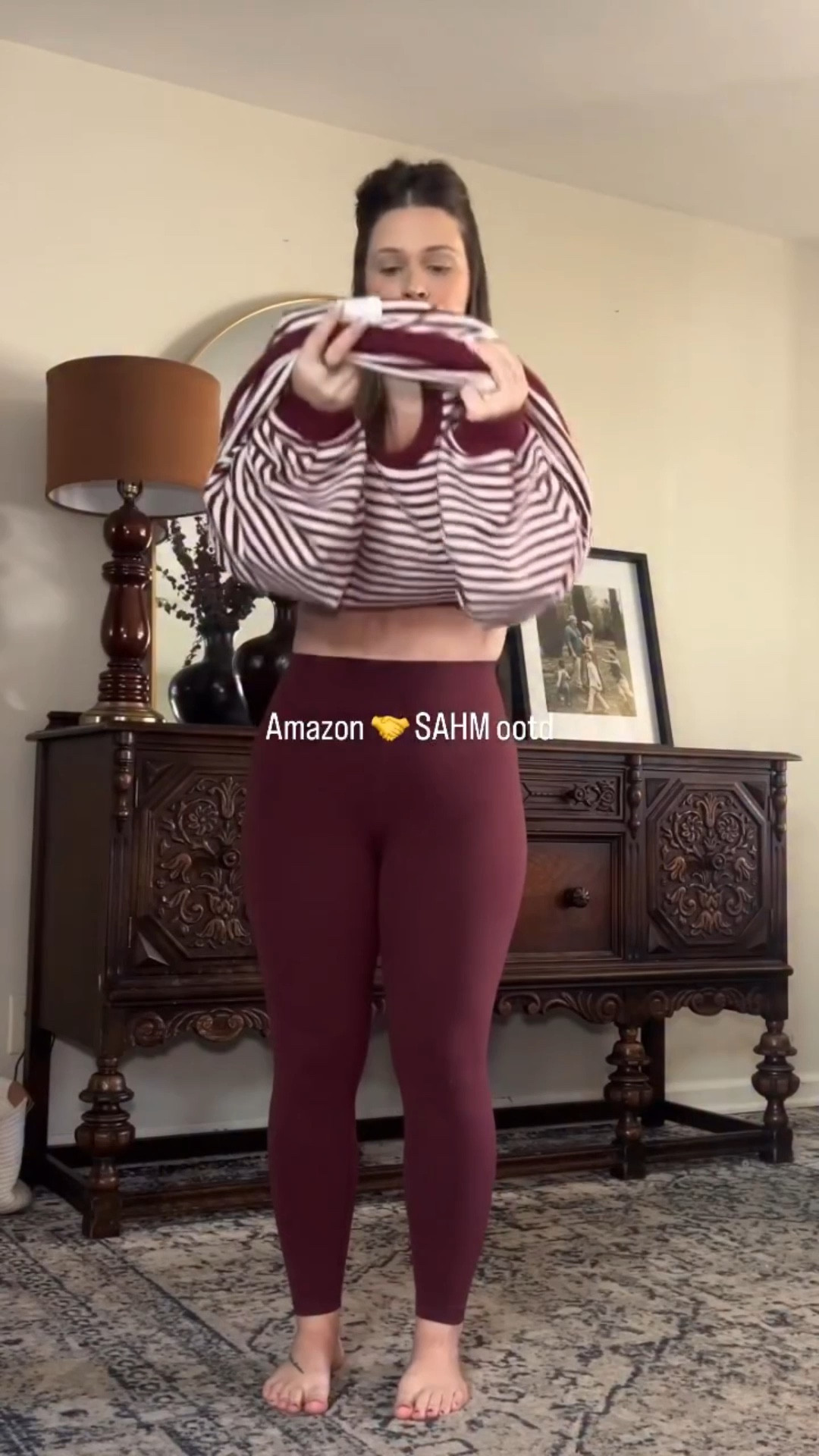 comment “ootd” and I’II send this link to your DM’s! Something I can workout in AND be a mama in is a must. #amazonfashionfinds #momstyle #midsizemamaootd #amazon #founditonamazon