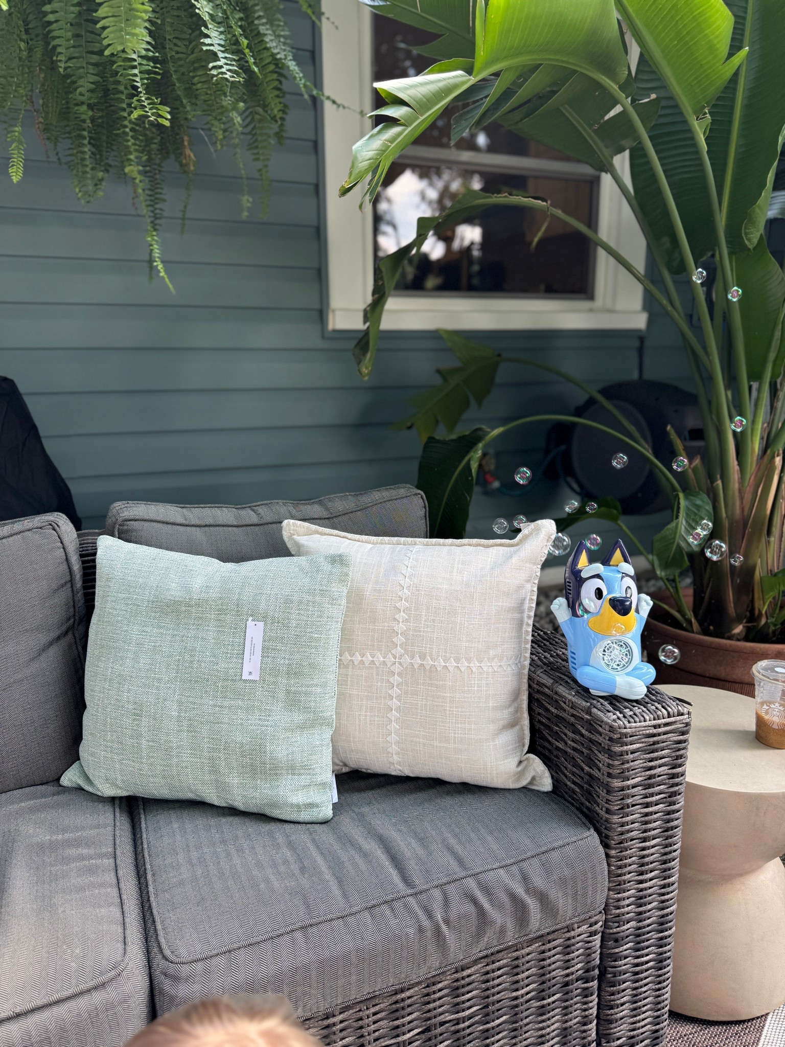 New outdoor pillows for our patio 😍 finally ordered these after having them in my cart for months! I meant to so many times and kept forgetting 😅

Pop of green, patio decor, patio furniture, outdoor pillows, beige pillows 

#LTKHome #LTKSeasonal #LTKSaleAlert