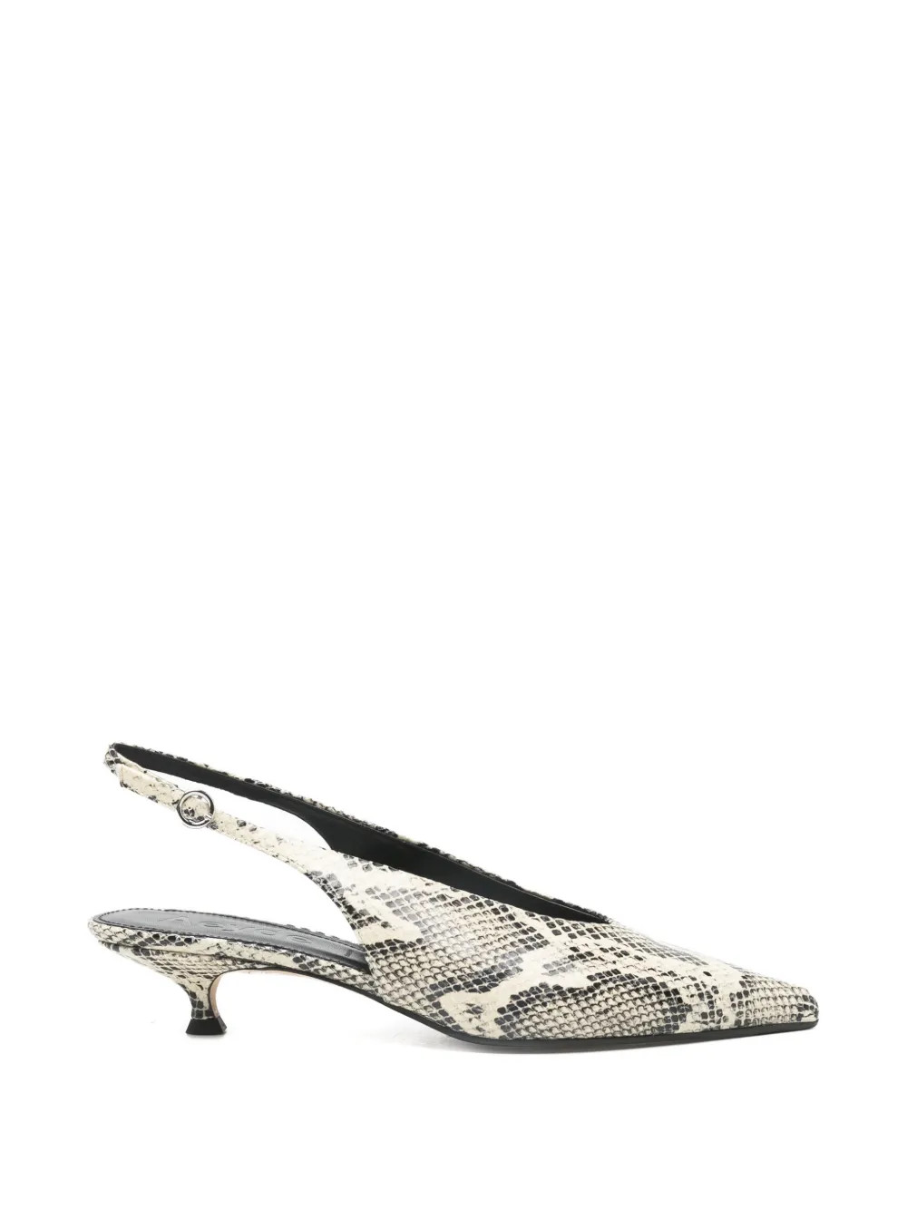AeydeCamila snake-print slingback pumps | Farfetch Global