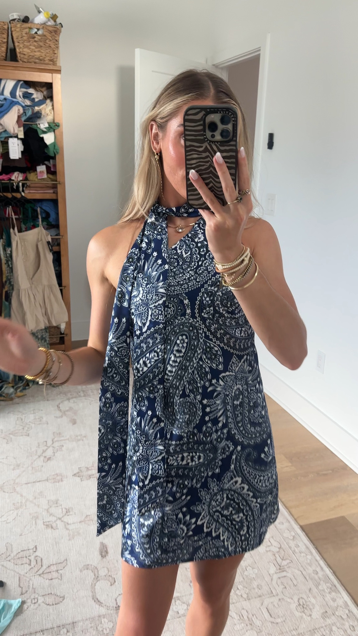 Paisley one shoulder mini dress size XXS. This is perfect as a game day outfit. Satin mini scarf dress from Wild Fable™ with a one-shoulder silhouette featuring a high neckline with a coordinated, trailing scarf accent. Made from lightweight polyester fabric, it features an easy pullover style @Target

#LTKootd #LTKSeasonal #LTKdayinmylife