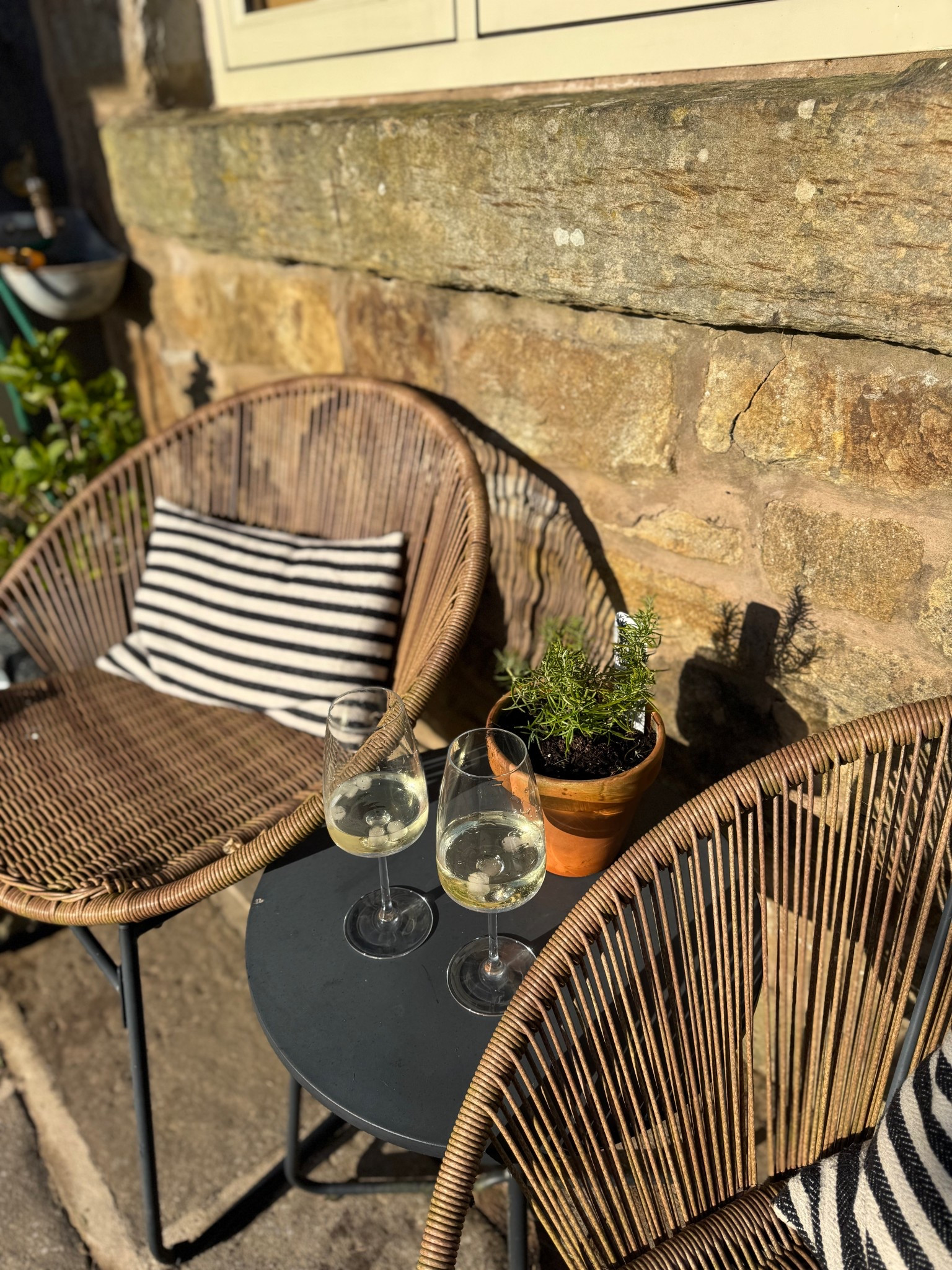 The perfect garden spot to relax in the spring sunshine! Love this bistro set, such a comfy furniture set and so easy to manoeuvre around the garden! 

#LTKspring #LTKhome #LTKuk