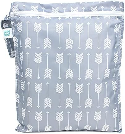 Amazon.com : Bumkins Waterproof Wet Bag, Washable, Reusable for Travel, Beach, Pool, Stroller, Di... | Amazon (US)