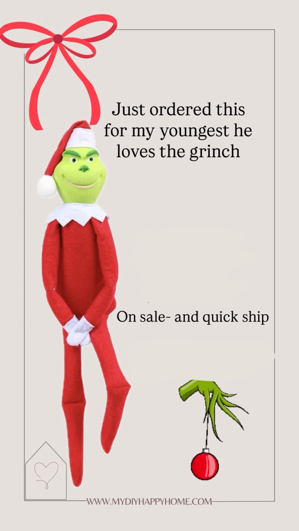 Grinch elf 

#LTKFindsUnder50 #LTKHoliday #LTKKids