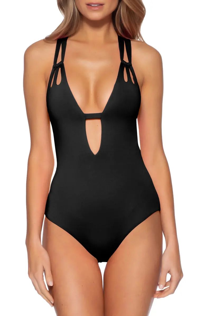 Plunge One-Piece Swimsuit | Nordstrom