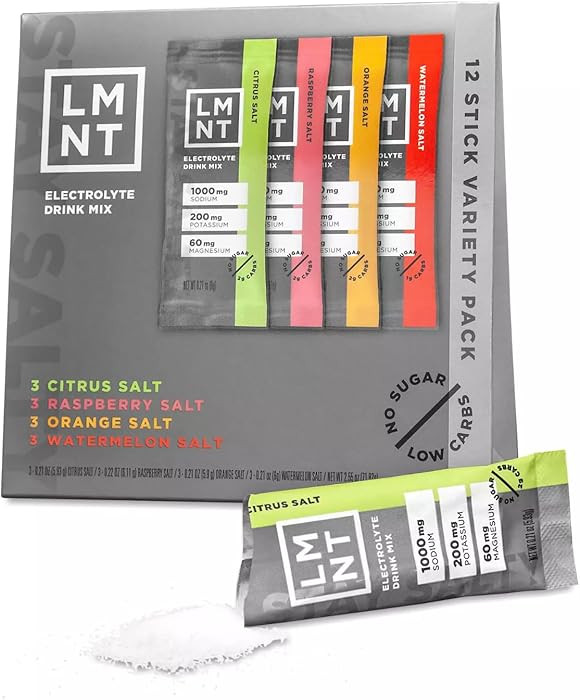 LMNT Zero Sugar Electrolytes - Variety Pack | Drink Mix | 12-Count (12-Count, Variety Pack) | Amazon (US)