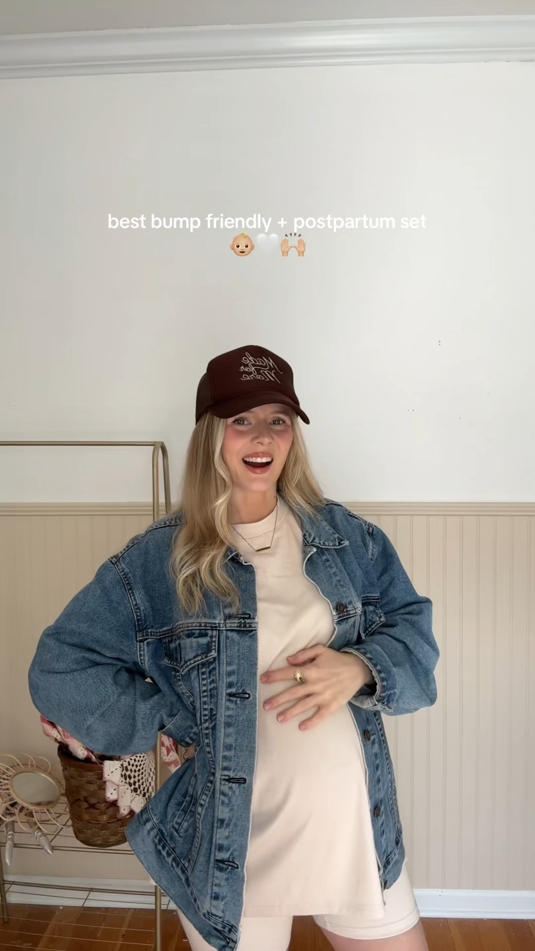 bump friendly and postpartum matching set. Wearing a small

#LTKBump