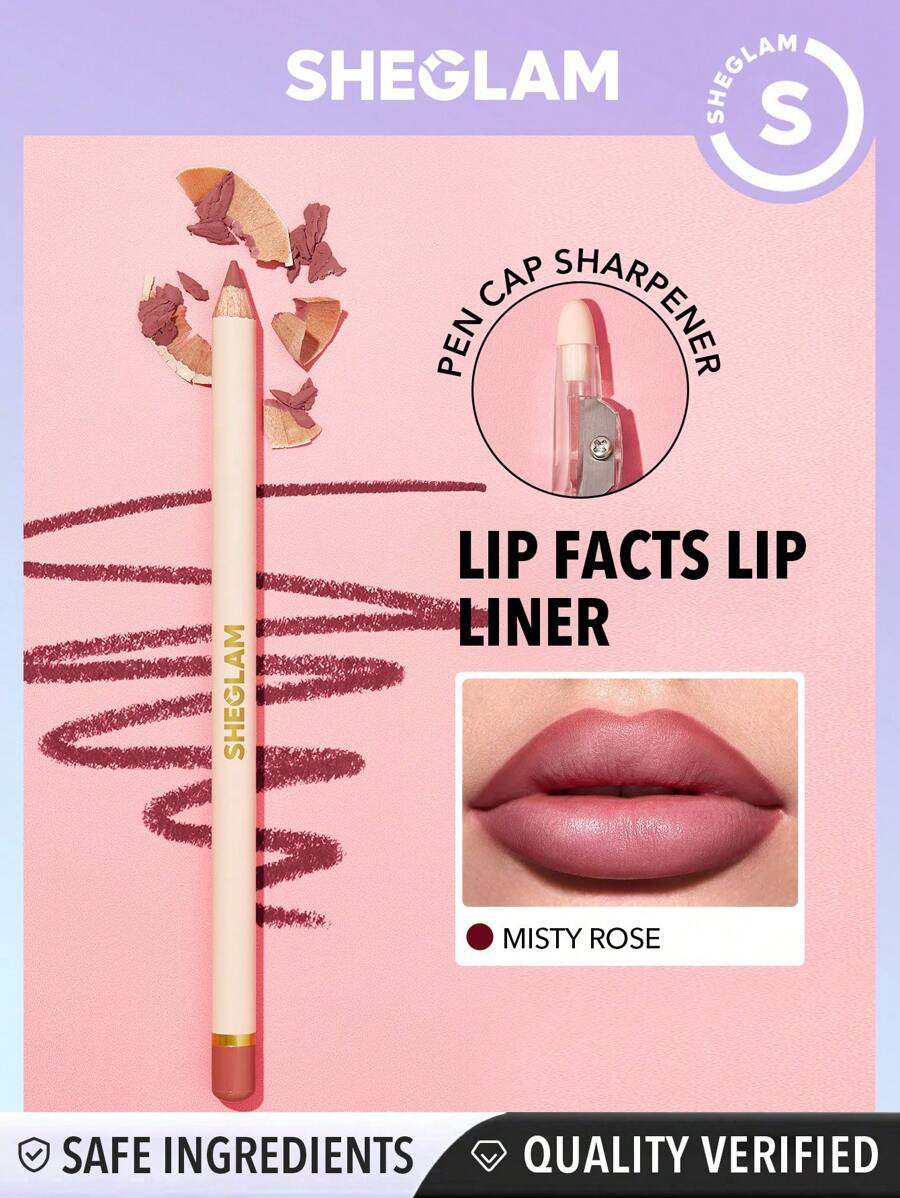 SHEGLAM Lip Facts Lip Liner-Misty Rose | SHEIN