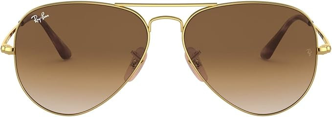 Ray-Ban RB3689 Aviator Metal II Sunglasses | Amazon (US)