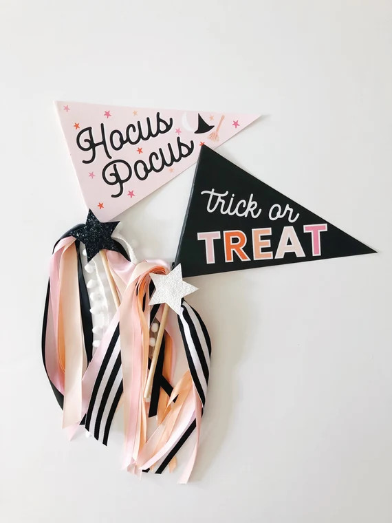 ASSEMBLED Pennant Flag  Halloween | Etsy | Etsy (US)