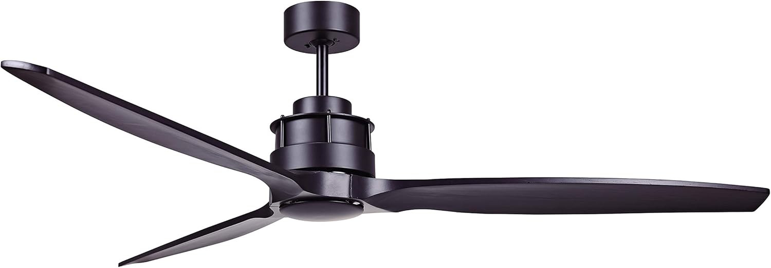 Lucci Air 210508010 Akmani DC Ceiling Fan, Black | Amazon (US)