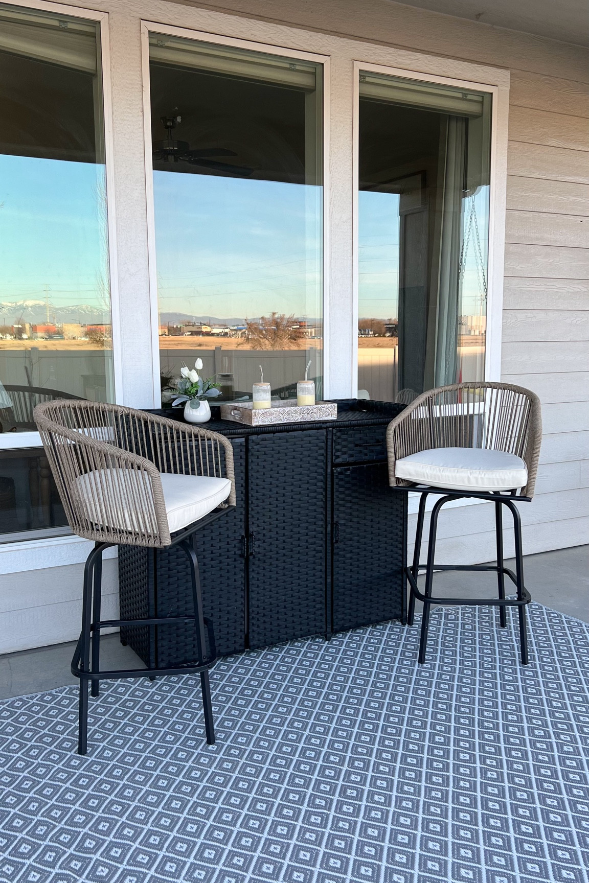 Patio Bar Stool. Patio Furniture. Patio Decor. Bar Stools

#LTKsalealert #LTKhome #LTKSeasonal