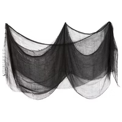 Black Gauze Halloween Decorative Prop | Target