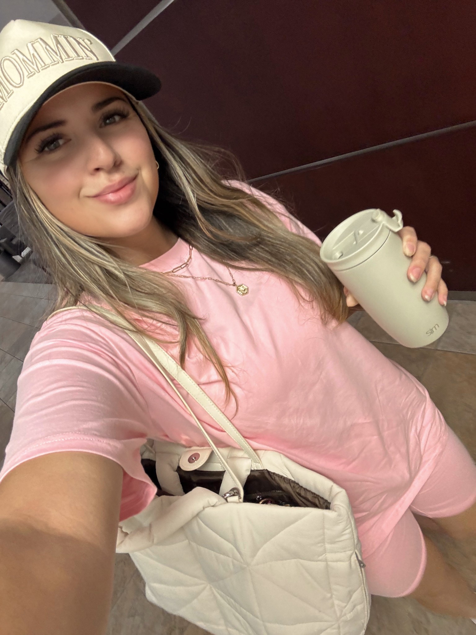 Casual mom ootd 💕 this Amazon set is so comfy. I need all the colors. I’m wearing a medium but size up for a bigger tee like the model. TBD on shrinkage 

Target tote // Amazon trucker hat // 2 piece Amazon set // lounge set 

#LTKStyleTip #LTKFindsUnder50