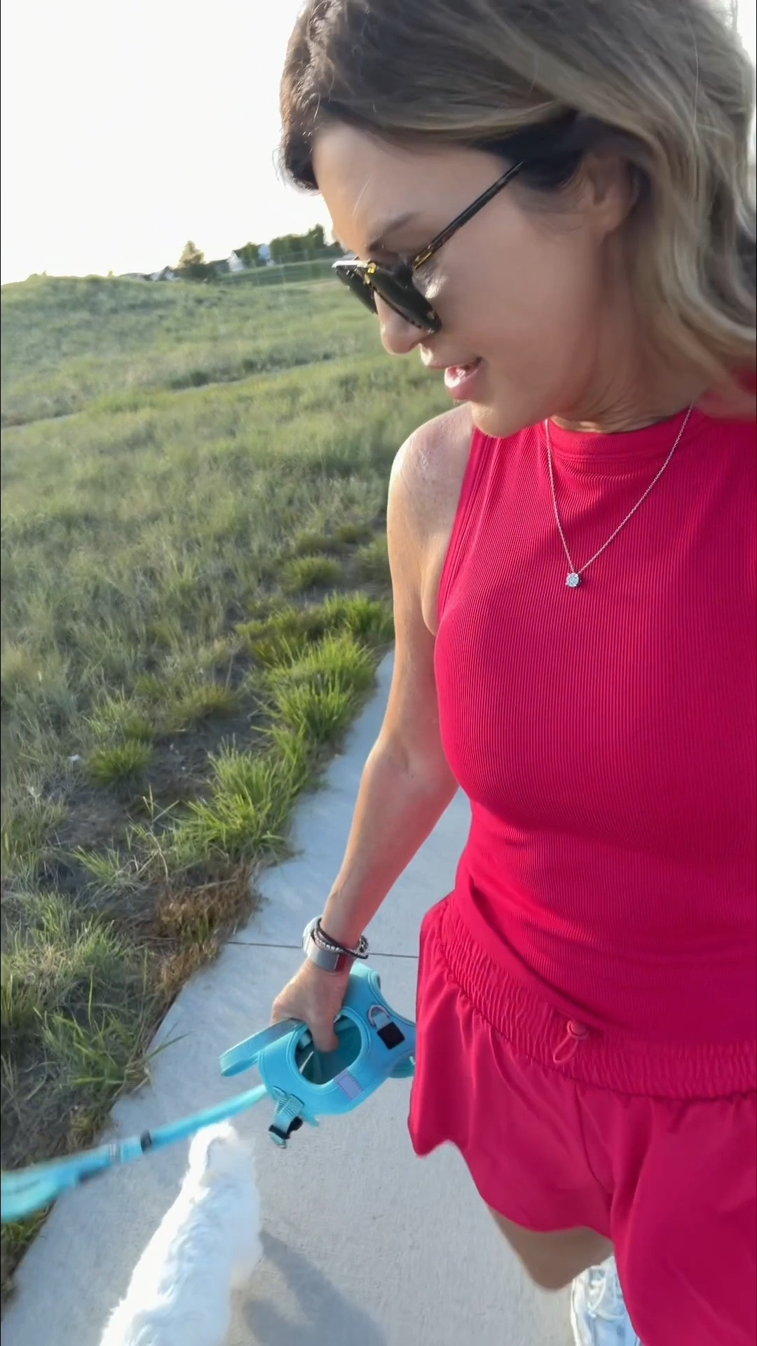Morning walk what I wore.
Shorts come in over 10 color options both top and shorts size medium 
Target workout active
Dog leash and harness

#LTKOver40 #LTKActive #LTKootd
